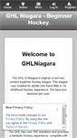 Mobile Screenshot of ghlniagara.com